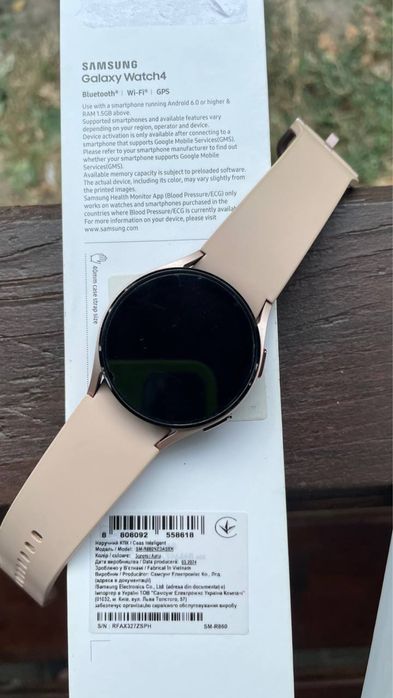 Смарт часы Samsung Galaxy Watch4 мои в отличном