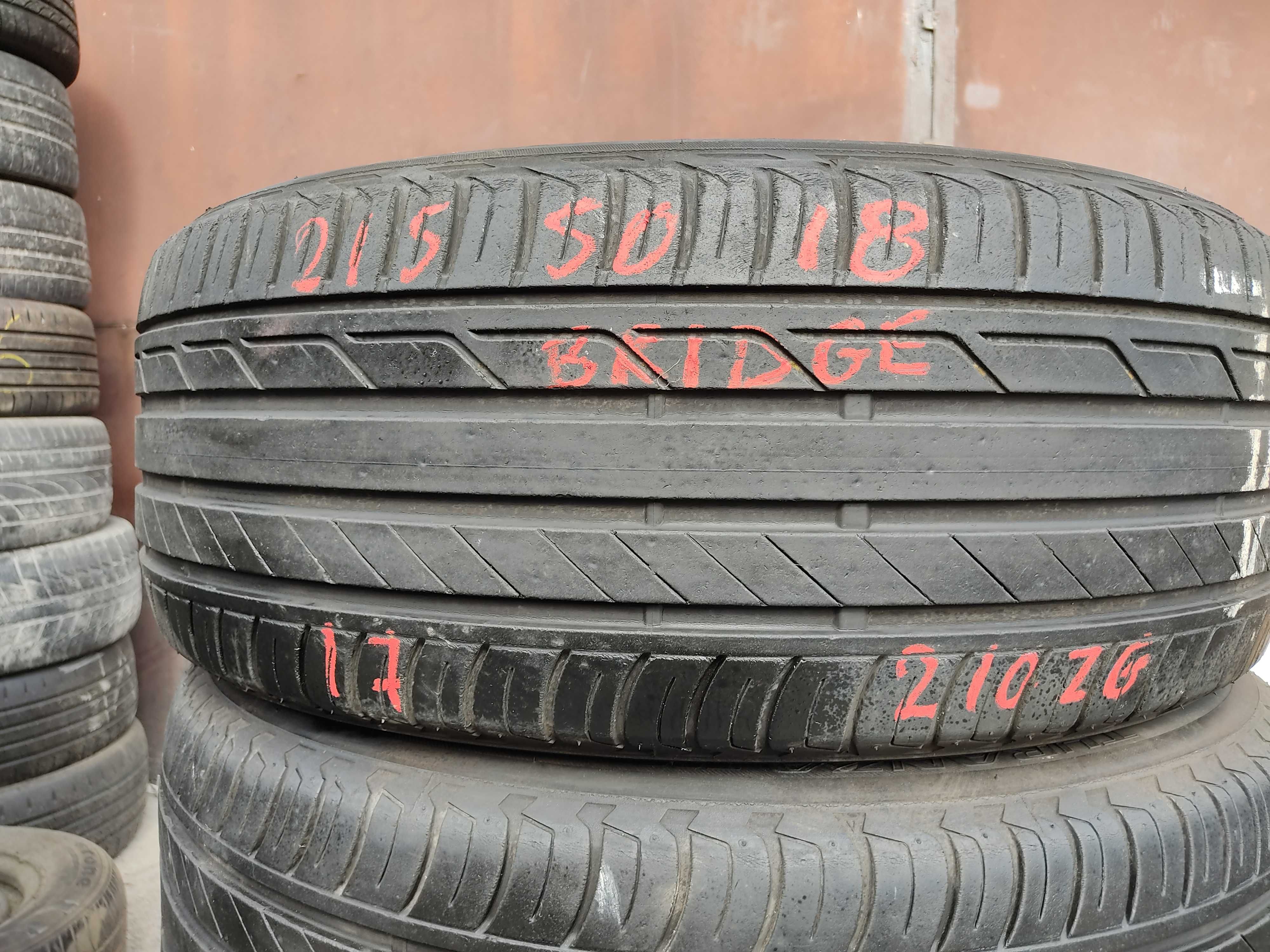 215/50R18 Opony Letnie Lato BRIDGESTONE TURANZA T001 4,5-5mm Legnica