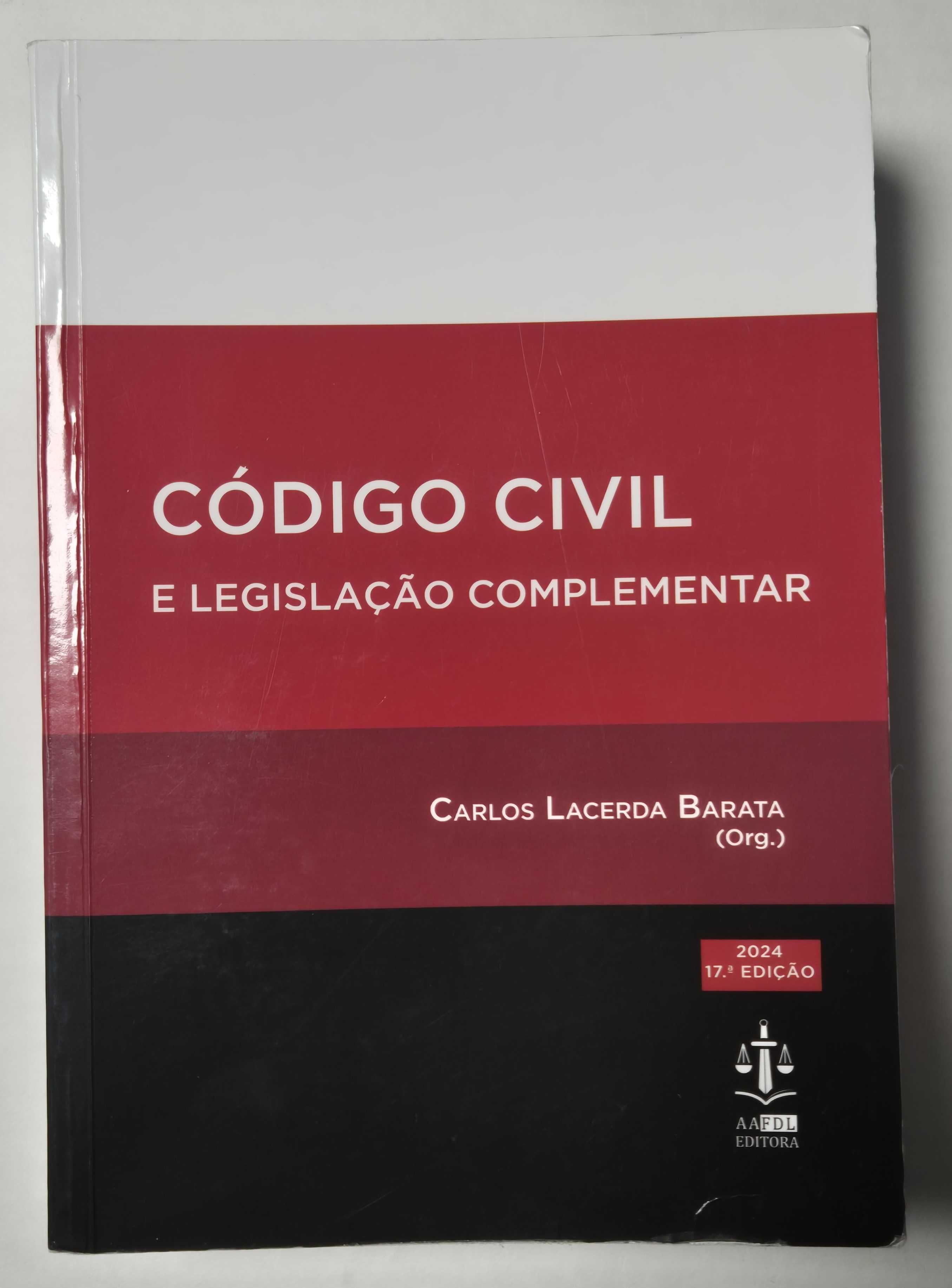 Livro "Código Civil e Legislação Complementar"