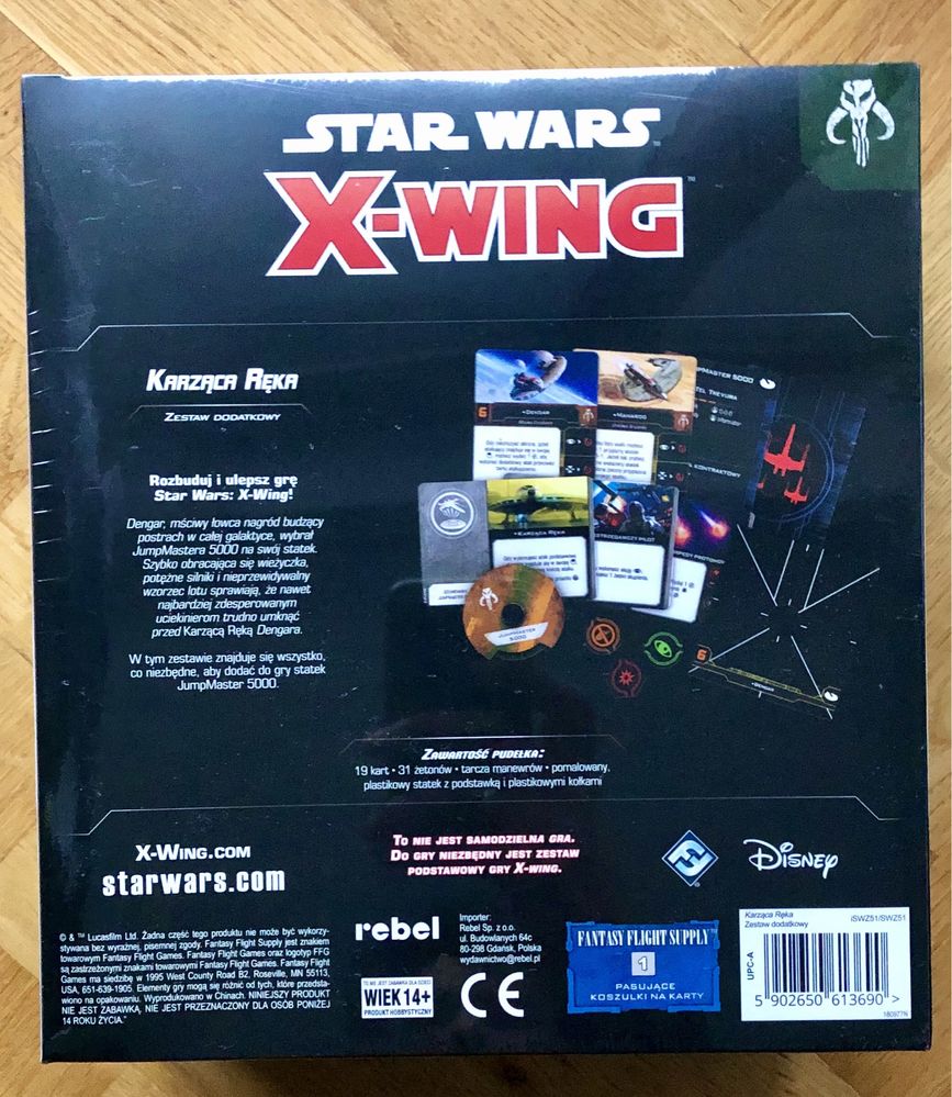 Star Wars X-Wing Karząca ręka gra figurkowa