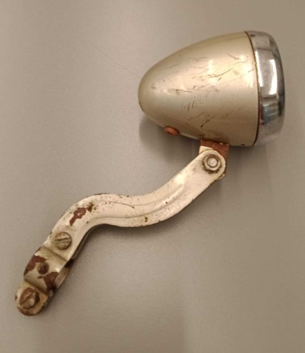 Retro lampa rowerowa - przednia ZZR / PRL (made in Poland)