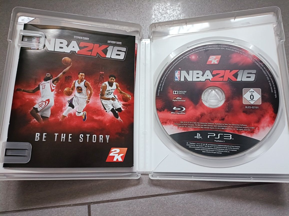 NBA 2k16 na PlayStation 3 PS3