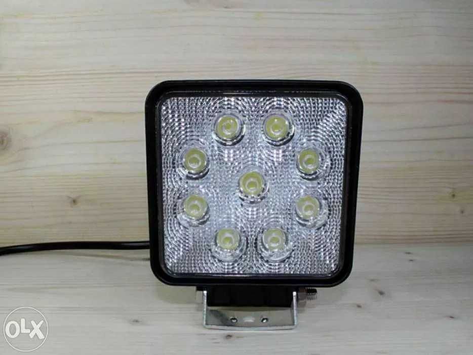 Projeto/Farol Led 2709S Quadrado 27w