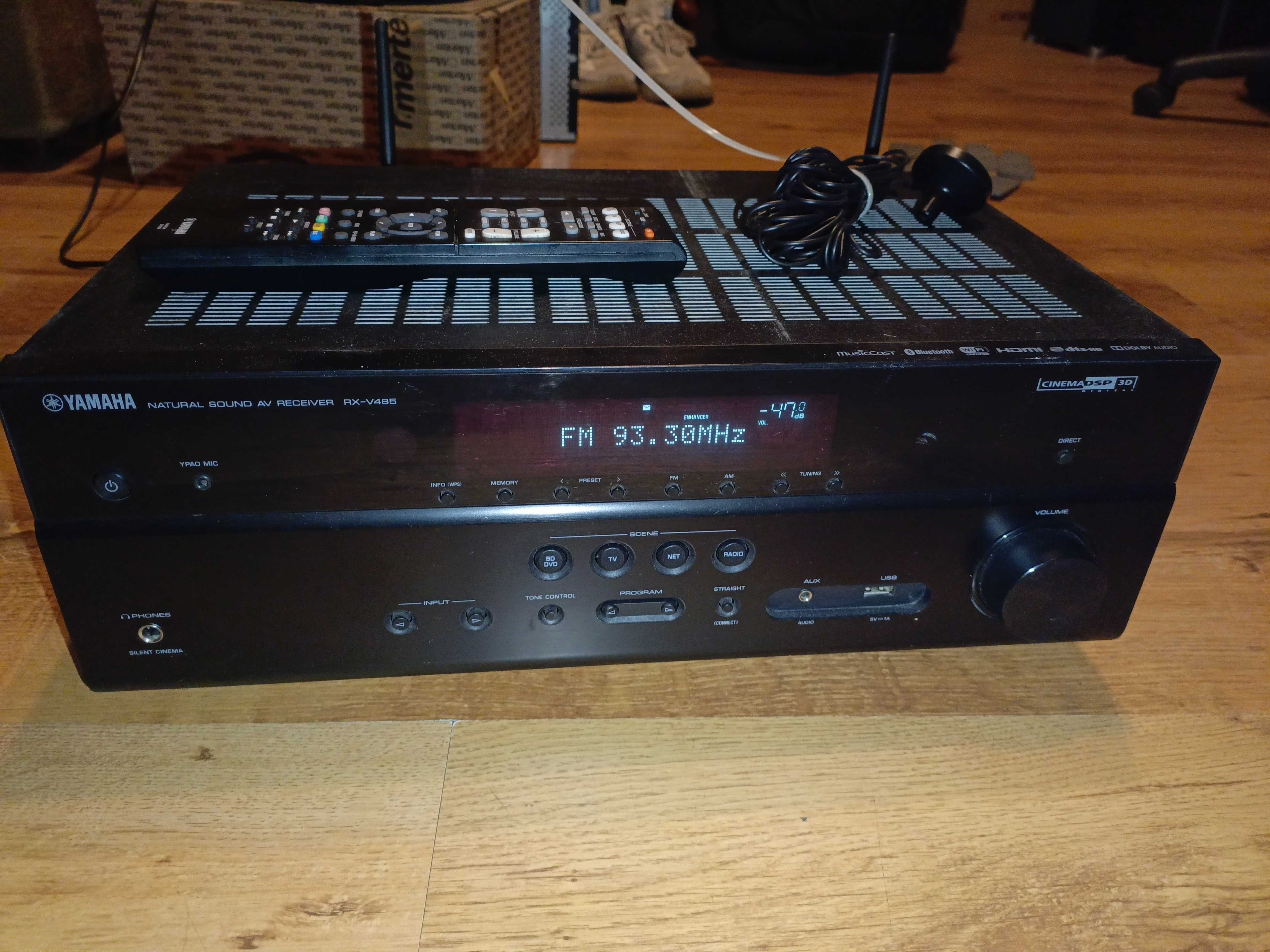 Sprzedam amplitumer kina domowego Yamaha rx-v485.