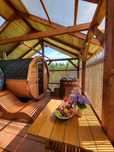 Domki Beskidy. Jacuzzi, sauna, kominek, Góry, Jezioro Klimkówka.