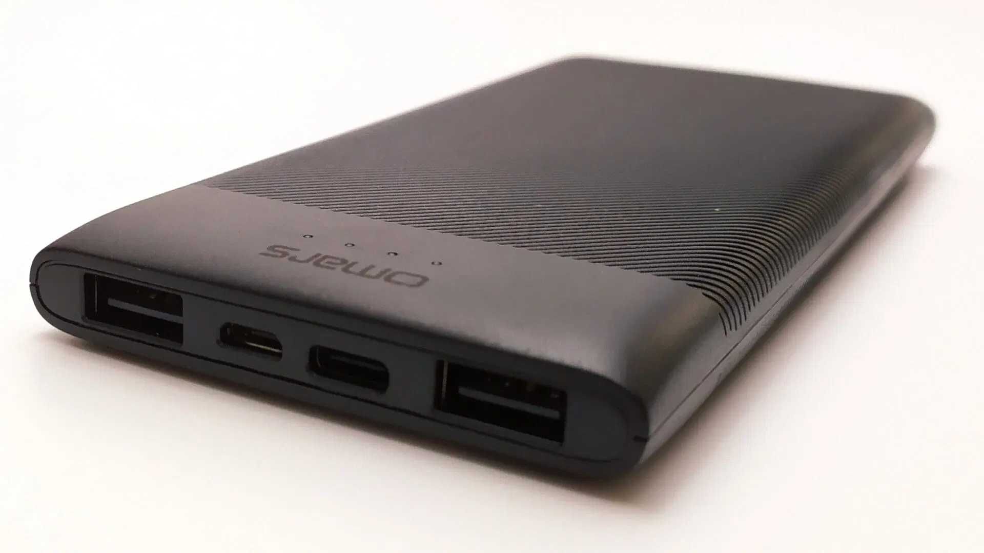 Omars SlimPack Power Bank 10000mAh – Przenośna Ładowarka Ultra Slim