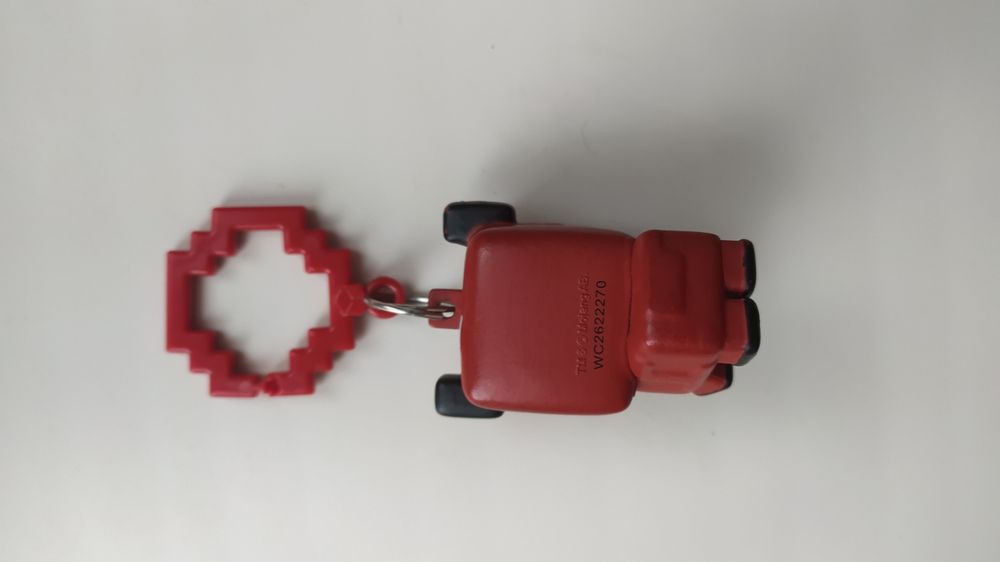 Minecraft брелок.