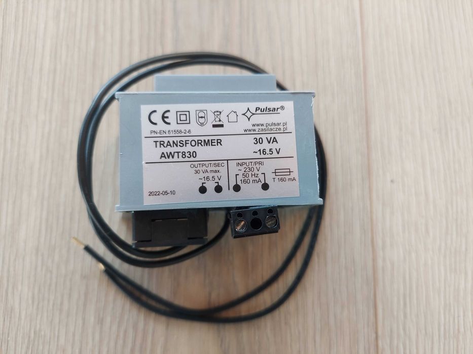 Transformator Pulsar AWT830 ~16V AC 1.8A 30VA