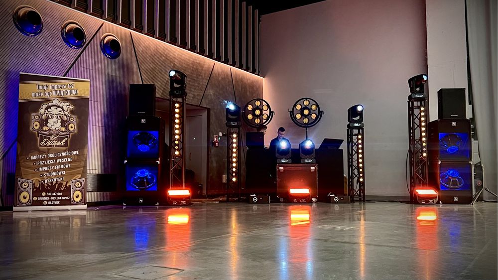 Obsługa imprez okolicznościowych Oprawa muzyczna Oświetleniowa DJ 18