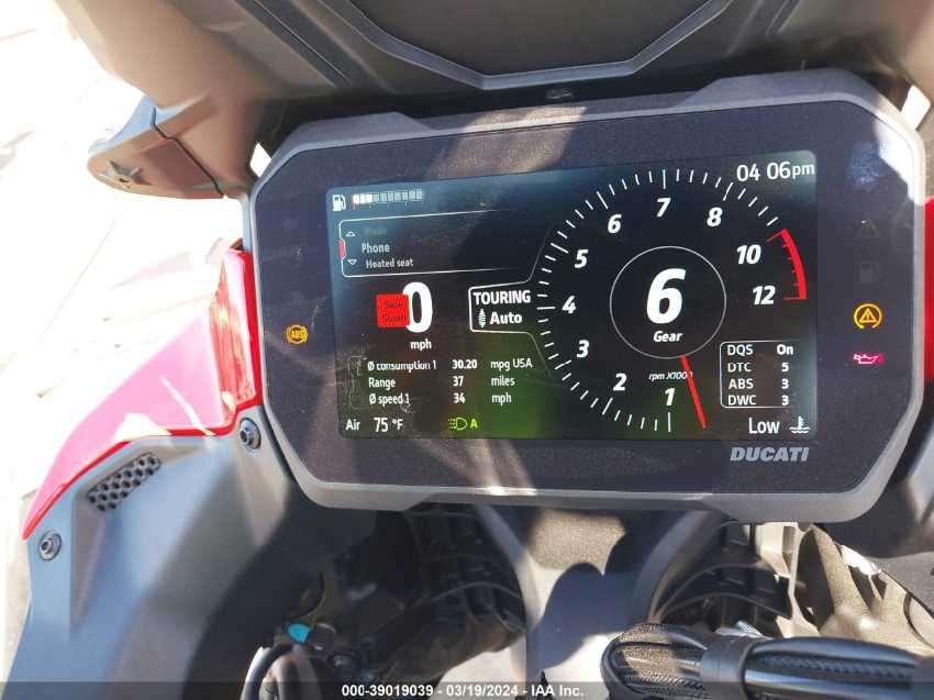 Ducati Multistrada V4/V4S/V4 S SPORT 2022