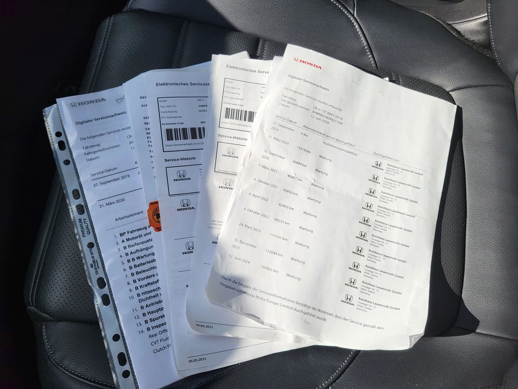 Honda CR-V 1.5T 193KM 4x4 z Niemiec - Oryginał - Serwis - Super Stan