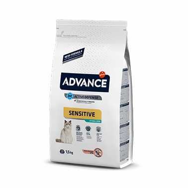 Advance Gato, Cat, Kitten, Sterilised, Hairball, Sensitive