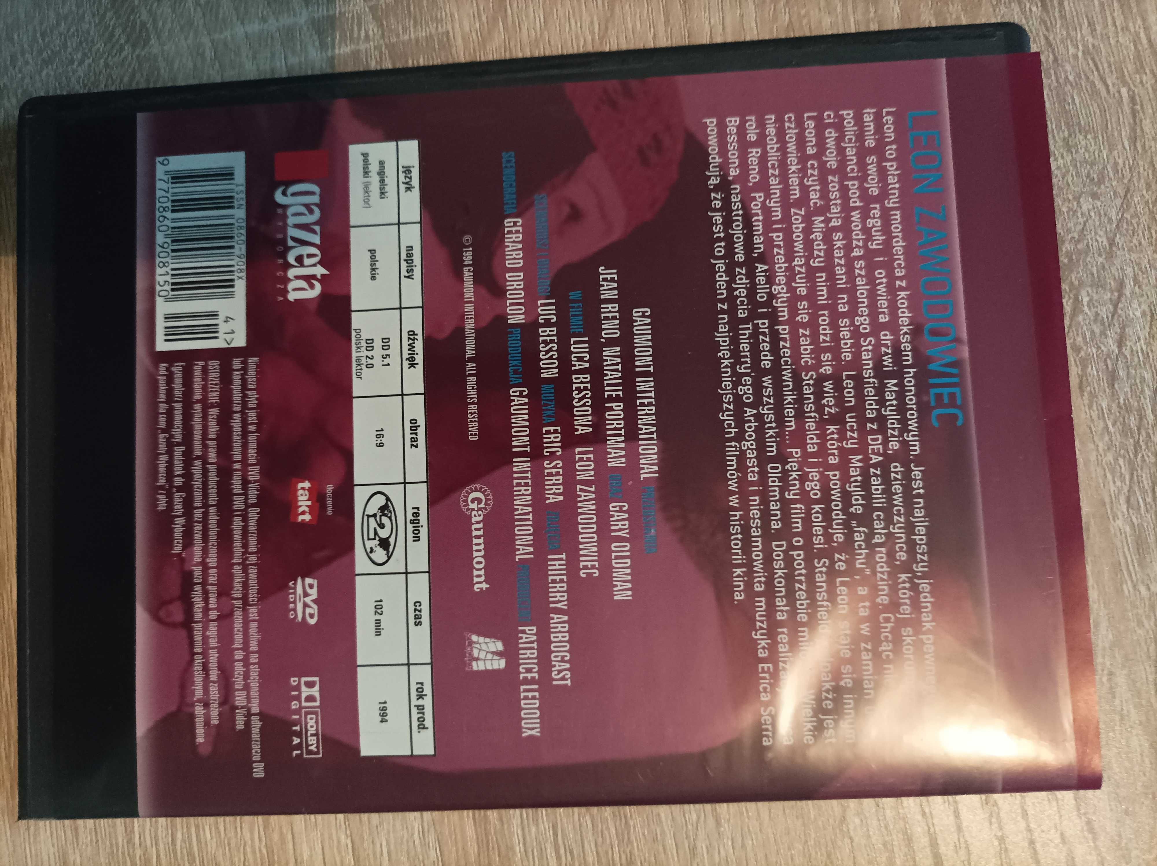 Film DVD Leon Zawodowiec