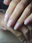 Unhas de gel,  imersão em pó