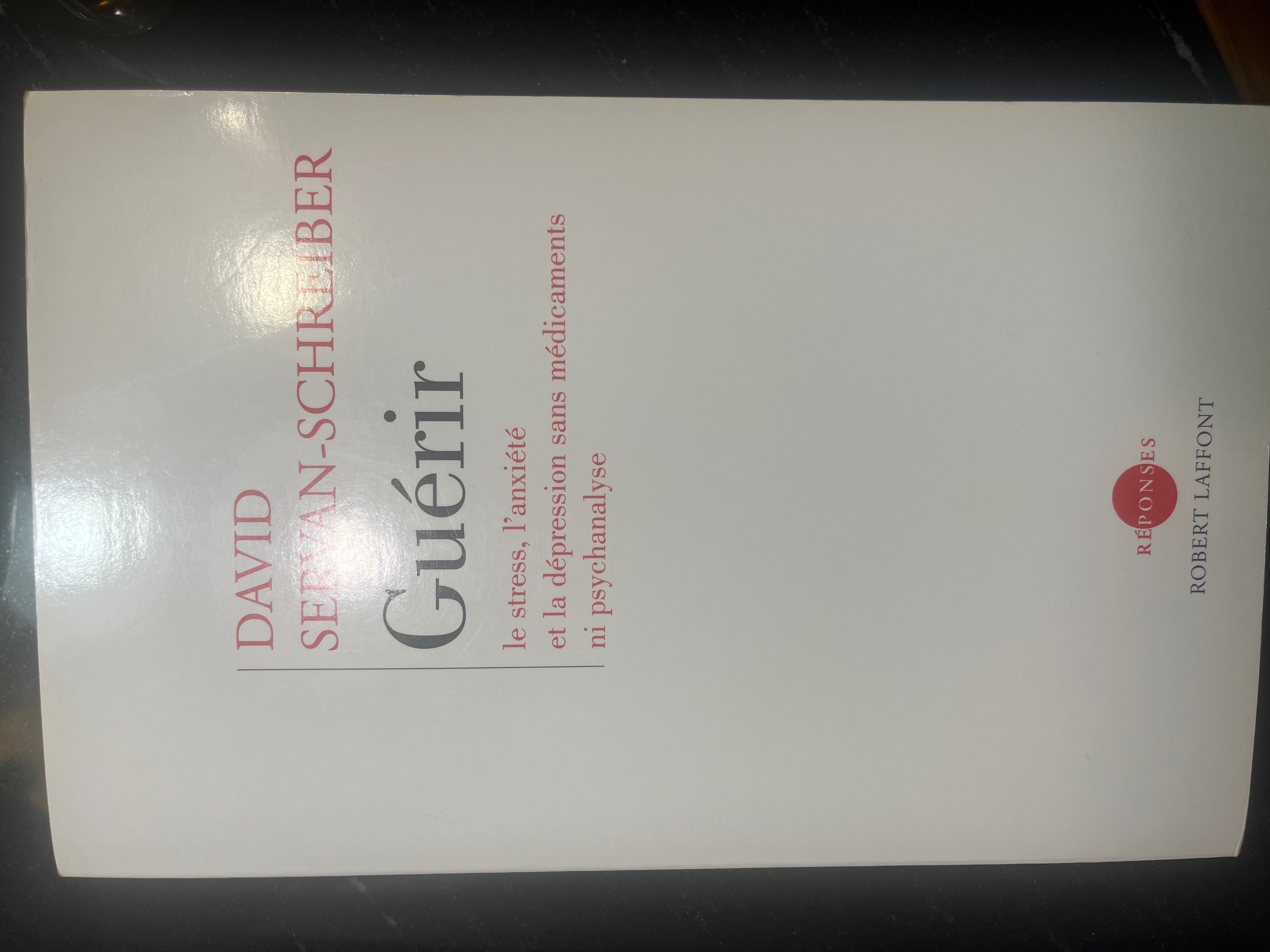 David Servan-Schreiber, Guerir, język francuski