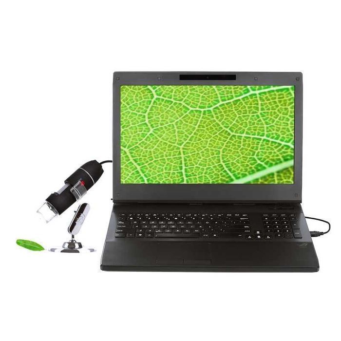 Mikroskop Cyfrowy LED 1600x Edukacyjny do USB dla Dzieci