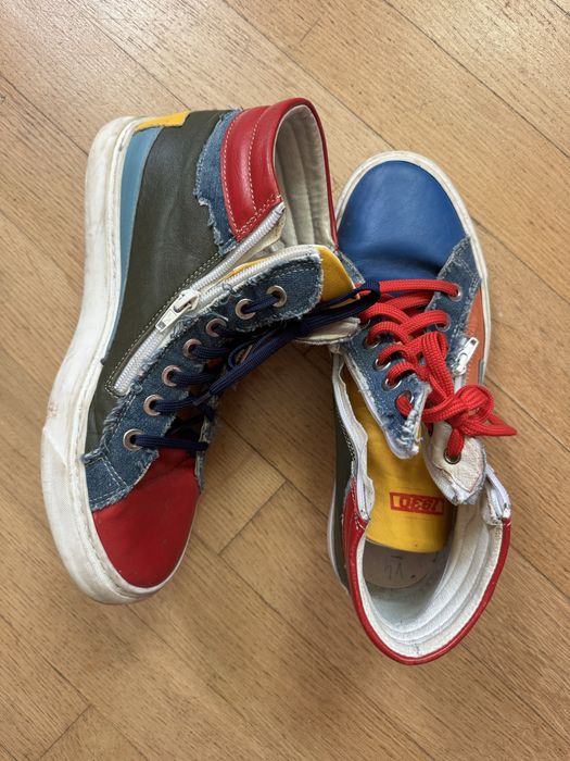 Кожанные мужские красовки.