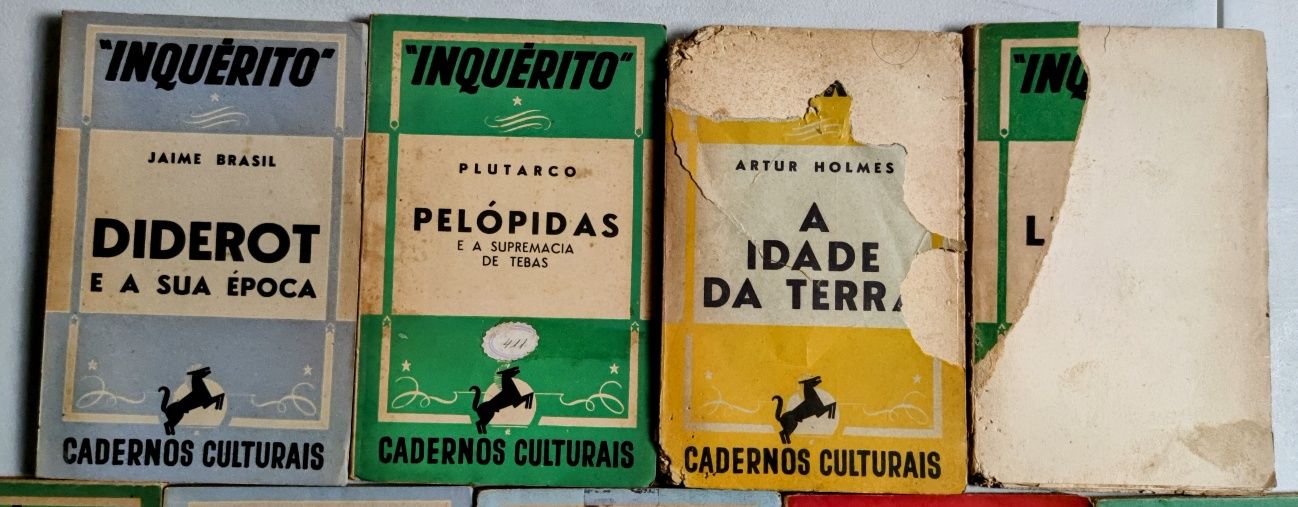 LIVRO - Vários Autores - " Inquérito" Cadernos culturais - Ref: CE 2