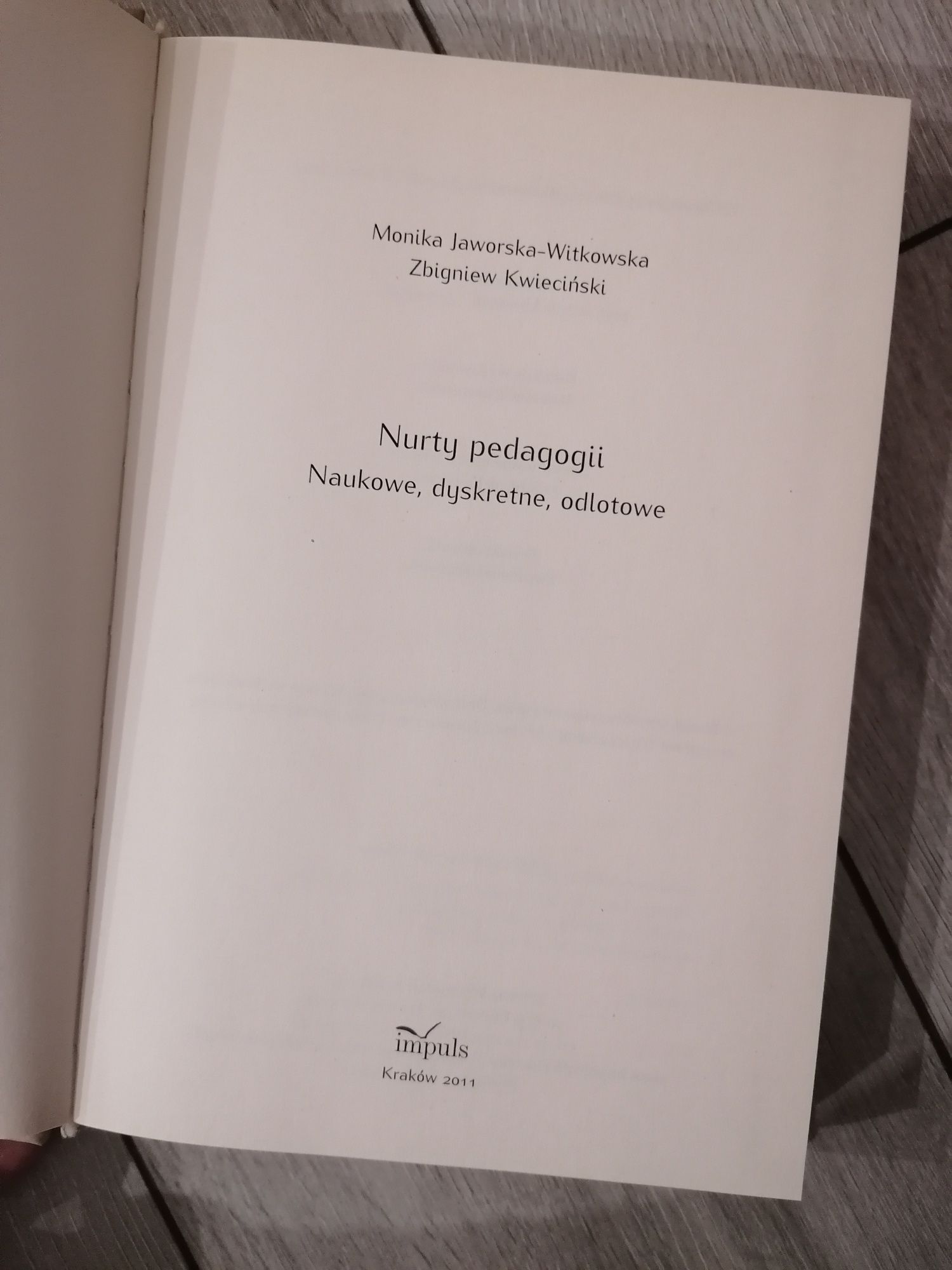 Nurty pedagogii prof. Jaworskiej-Witkowskiej