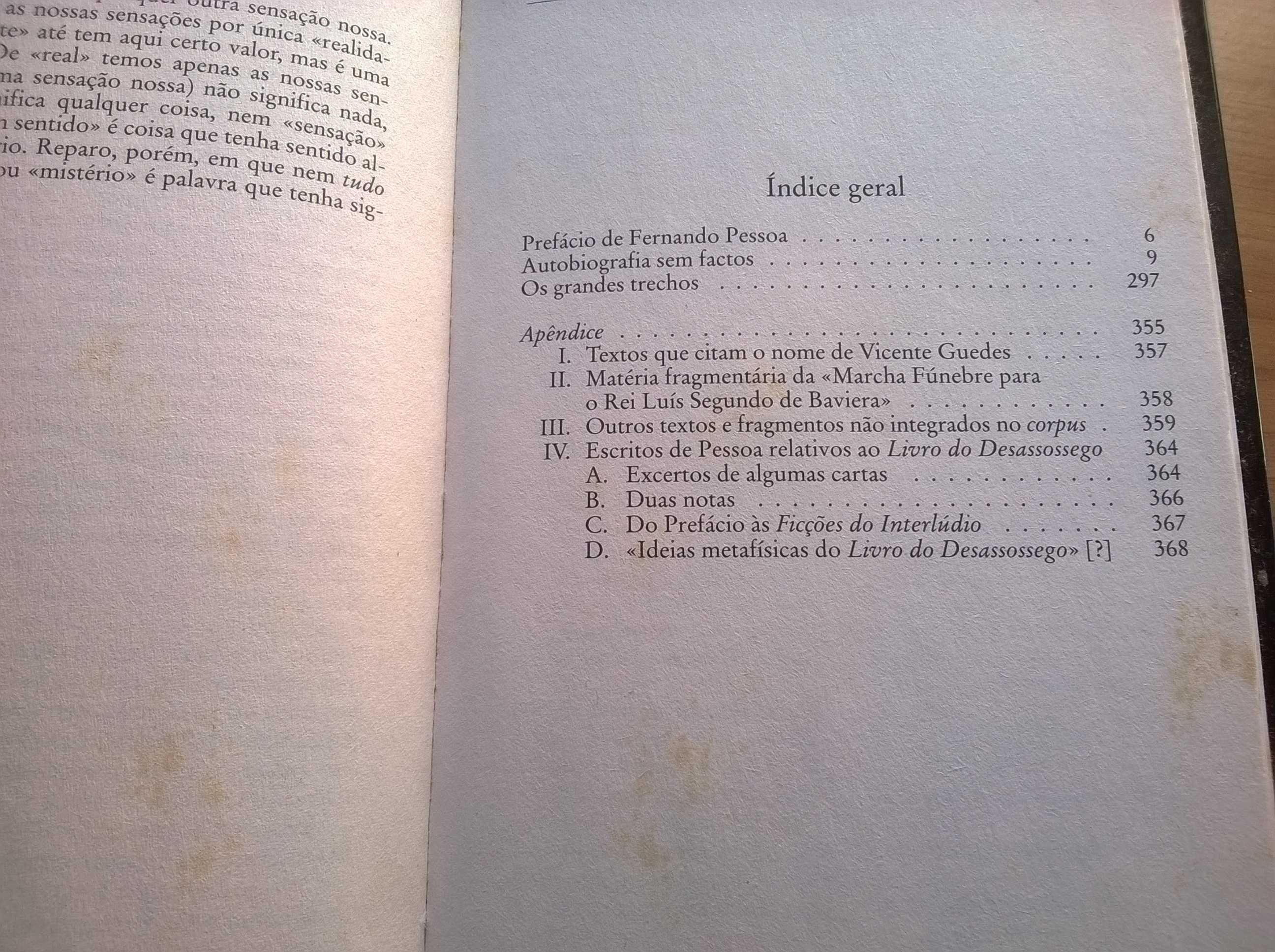 O Livro do Desassossego - Fernando Pessoa (portes grátis)