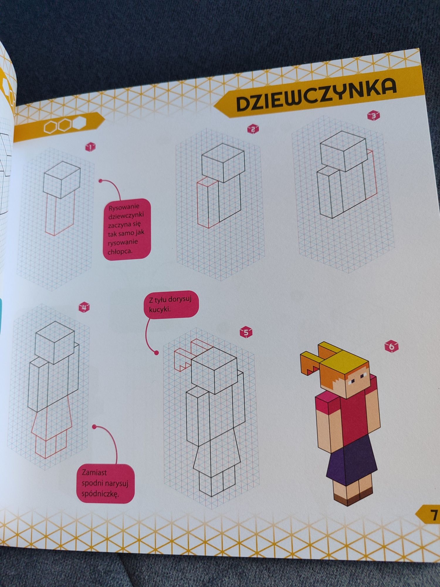 Minecraft kurs rysowania Katarzyna Pluta Nowa