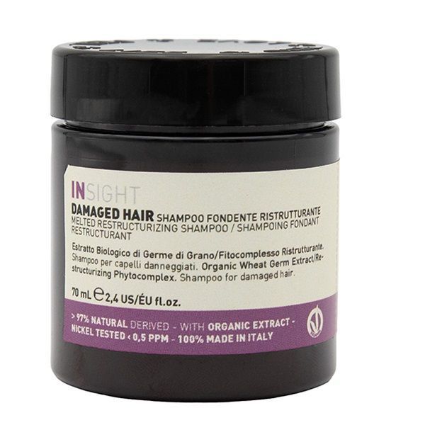 INSIGHT Damaged Hair skoncentrowany szampon do włosów zniszczonych 70m