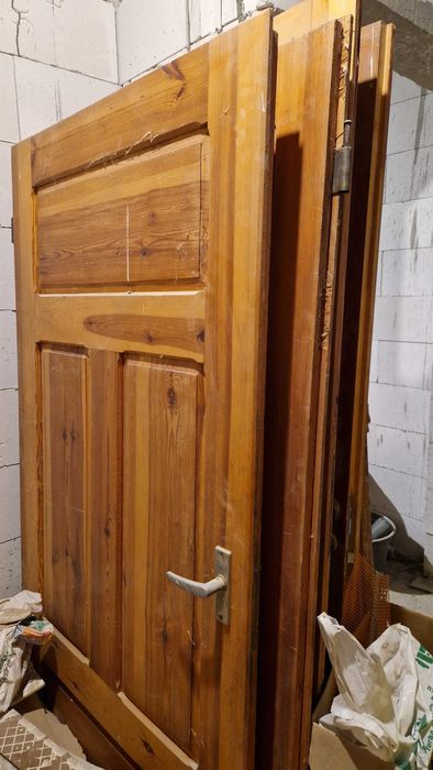 Skrzydła drzwiowe wewnętrzne z drewna