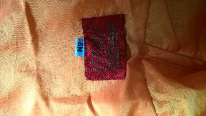 6 мес (68)будет до 1.5 Дождевик, ветровка, плащ, курточка Kenzo jungle