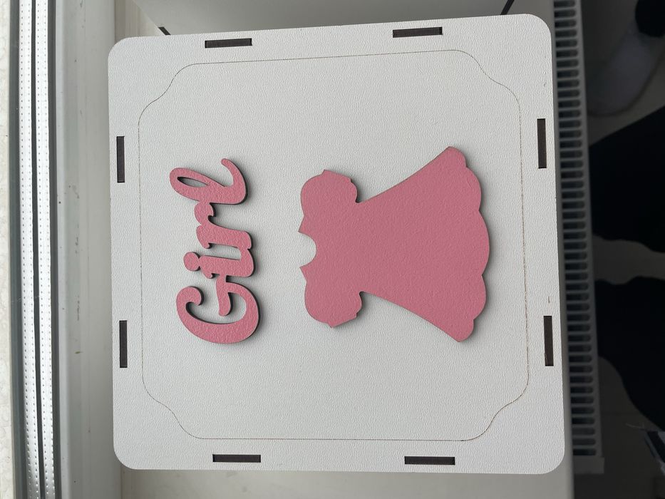 Скринька для збору грошей на весіллі на хлопчика і дівчинку