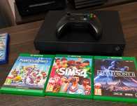Najmocniejszy XBOX ONE X + pad + GRY stan idealny !! 1000GB