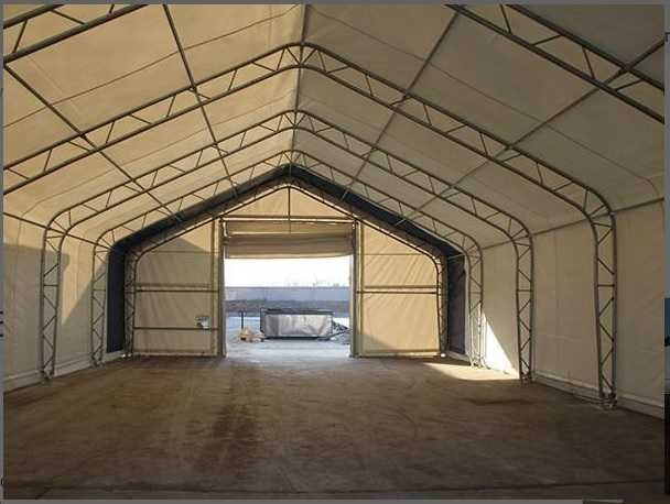 Hala namiotowa łukowa 10x18,3x5,2x3,2 magazyn konstrukcja ocynkowana.