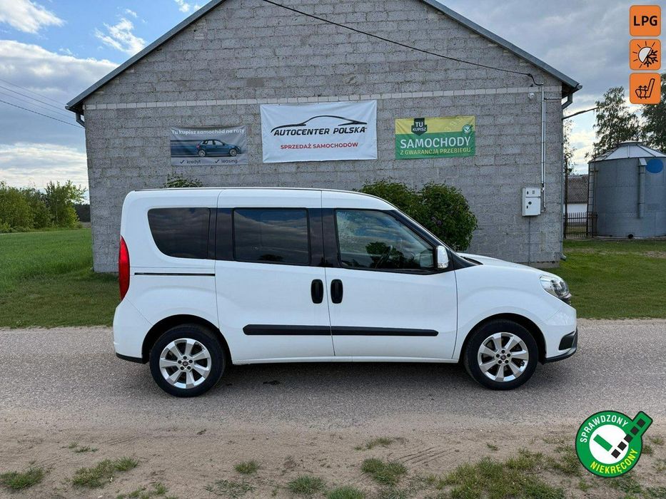 Fiat Doblo 1.4 T jet Benzyna z Nowym LPG, 32 tyś przebiegu