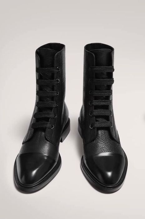 Massimo Dutti 37 розмір, ботинки зі шкіри