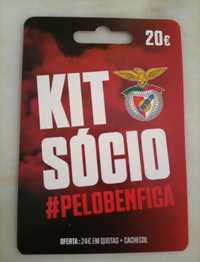 Kit sócio Benfica