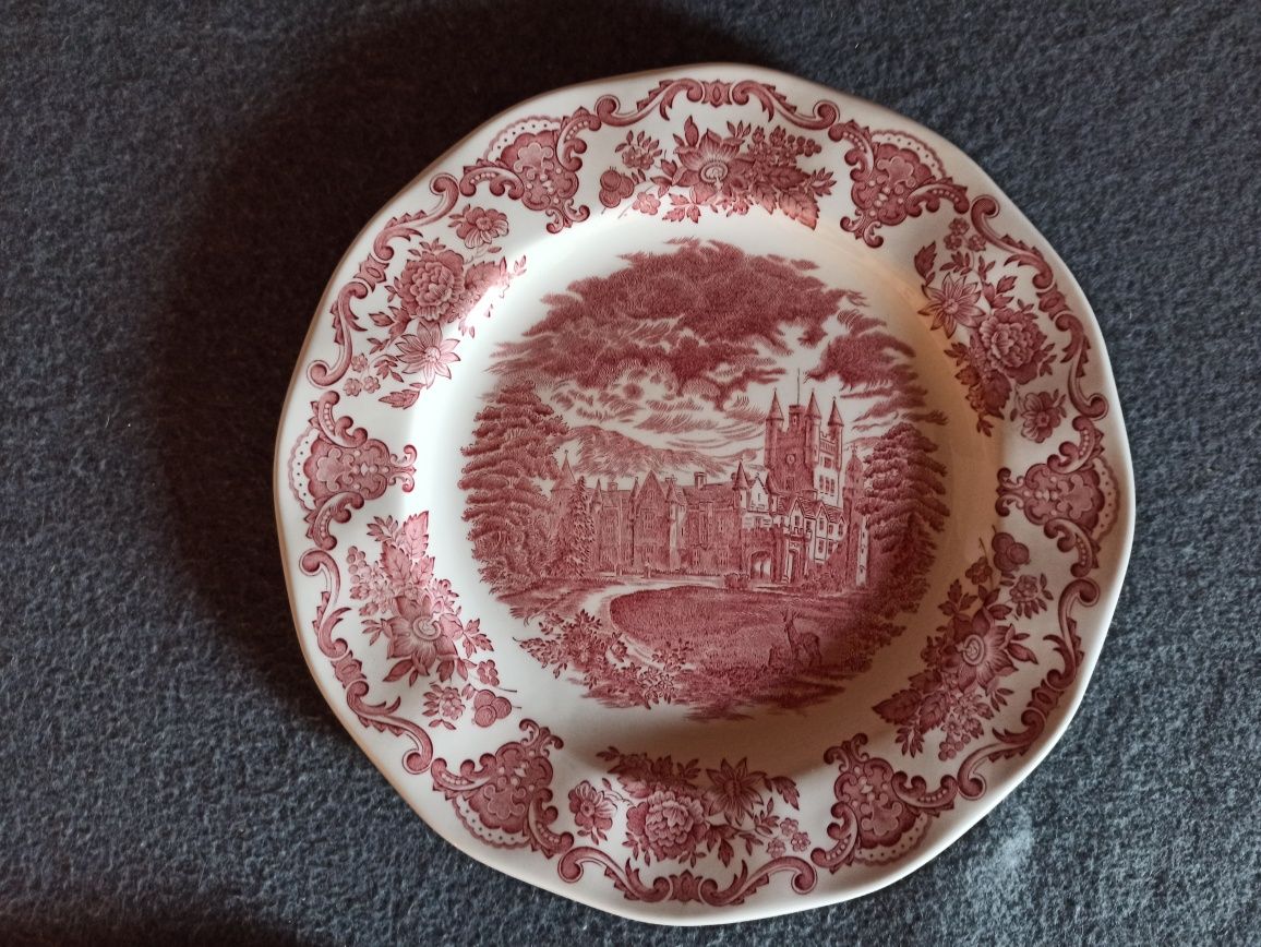 Porcelana Angielska PATERA Wielki Talerz ROYAL HOMES OF BRITAIN