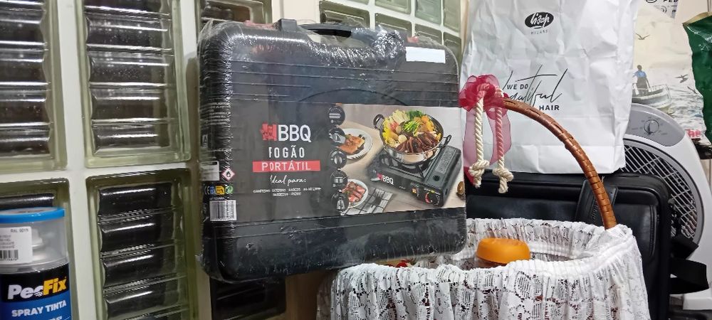 Fogao campismo a gás