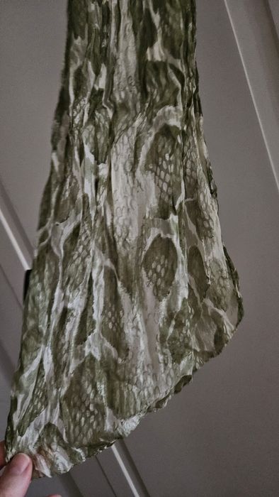 Jedwabny szal apaszka 100% silk jedwab