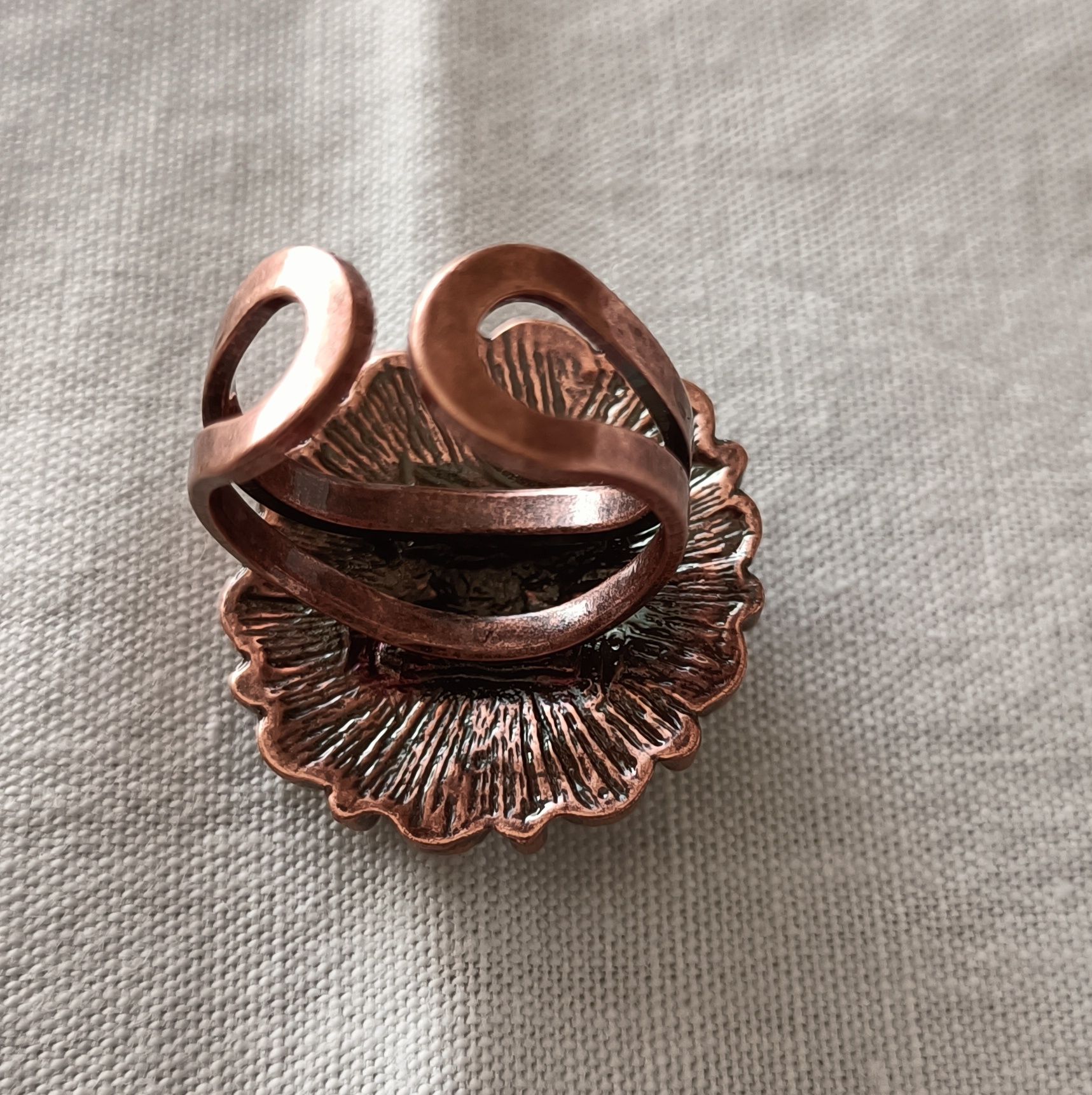 Conjunto colar brincos e anel