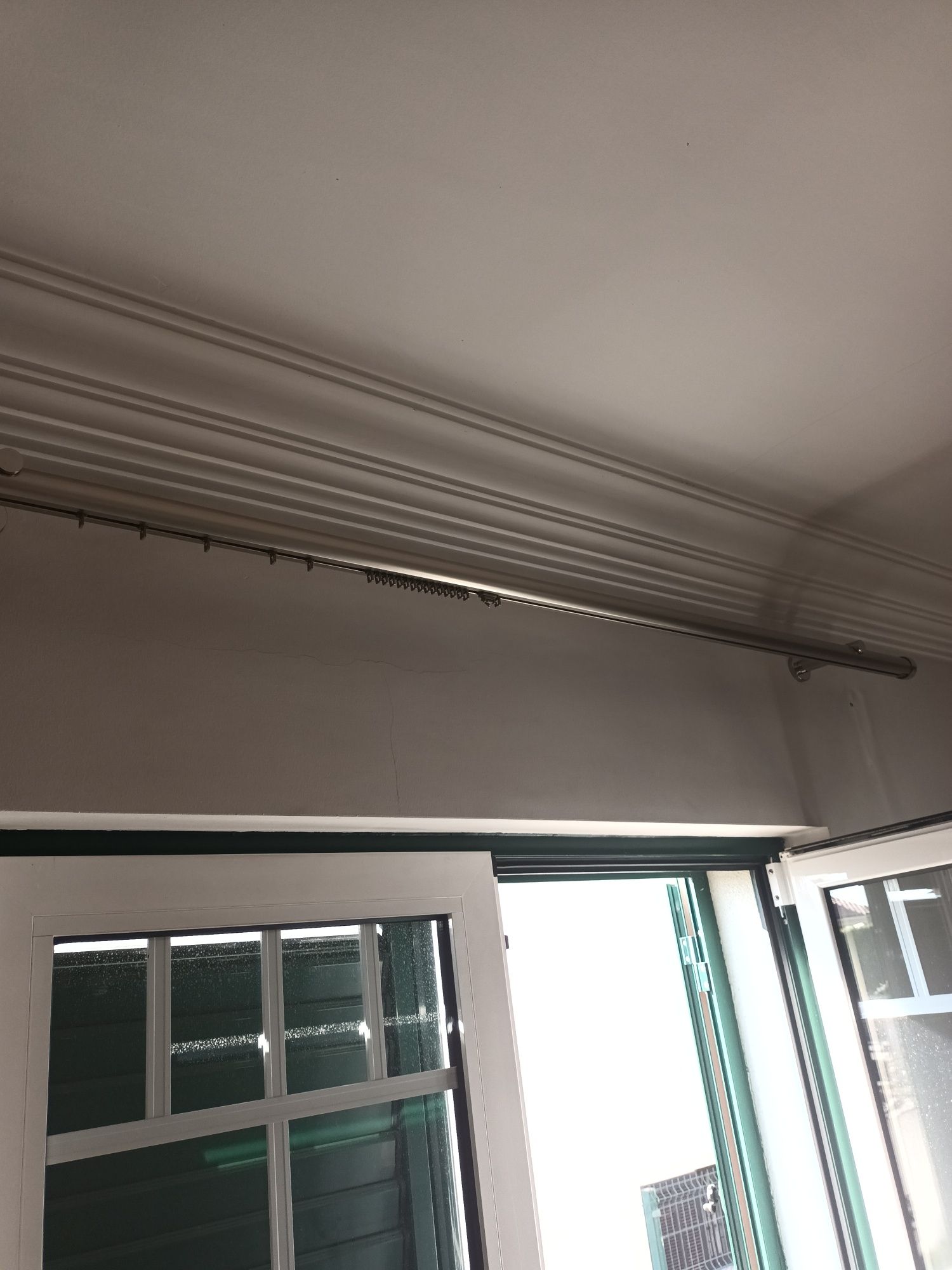 2 Varões cortinas em inox