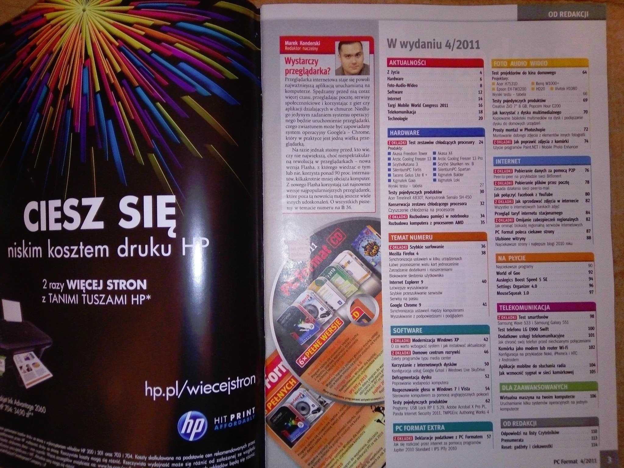 PC Format 4 2011 kwiecień (128) Gazeta + płyta CD Czasopismo