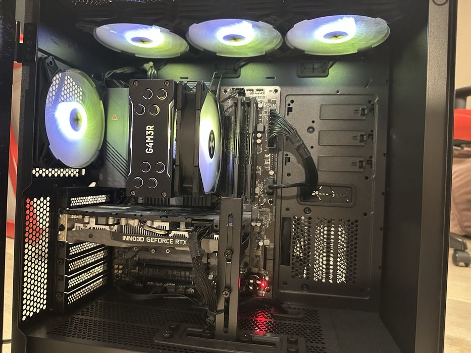 Komputer G4M3R HERO gaming pc /rtx2060/i5-12400F/16GB ram/SSD 1TB