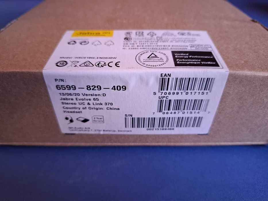 Auscultadores Jabra Evolve 55
