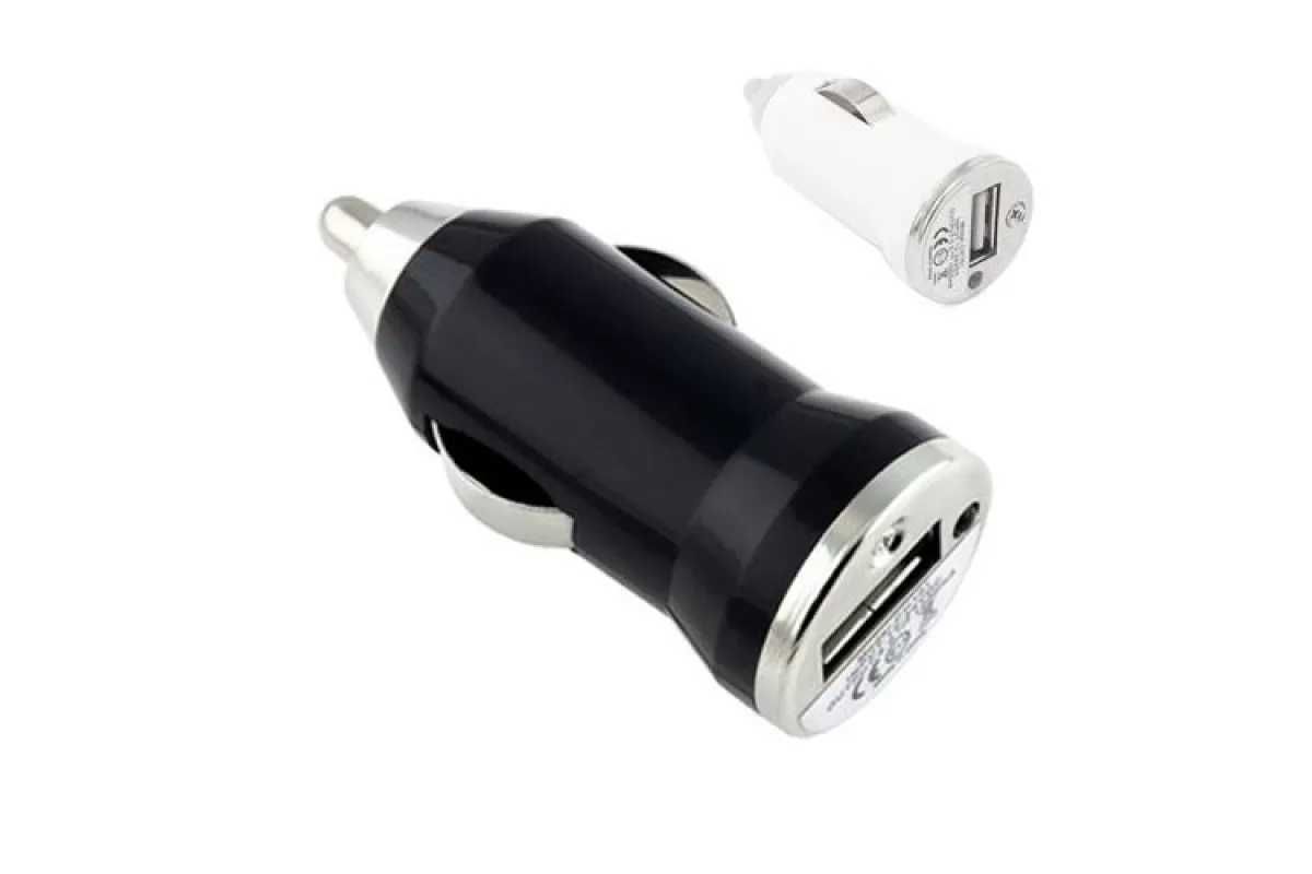 USB 1А 12-24 В зарядное устройство, Зарядка в прикуриватель (черный)