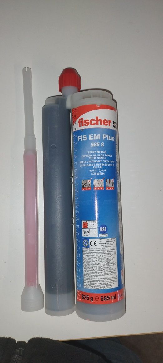 Fischer Em plus 585 s zaprawa iniekcyjna