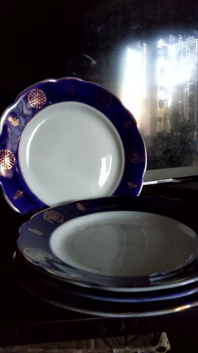 Тарелки праздничные СССР