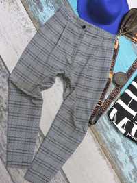 H&M Spodnie szare cygaretki wysoki stan 40