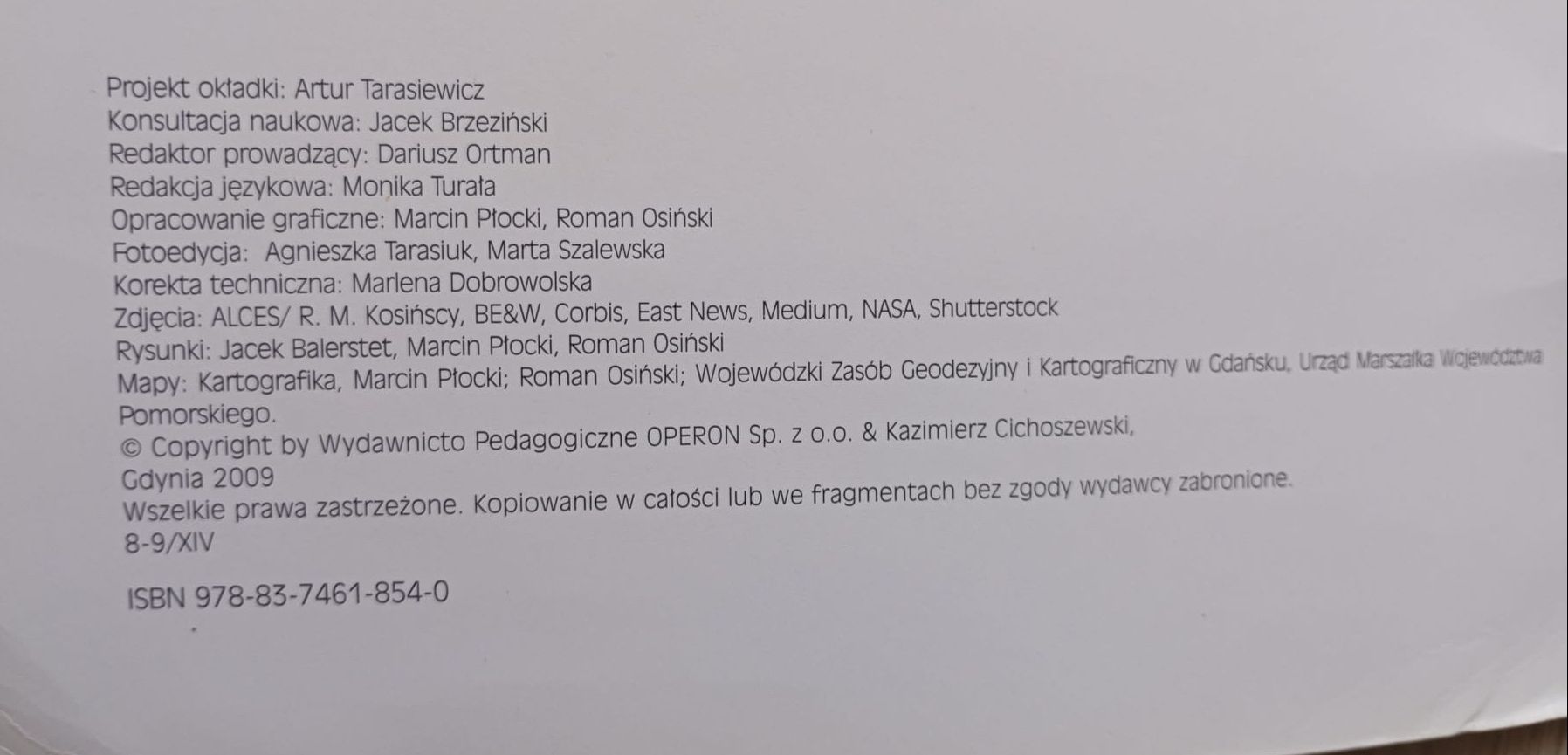 Atlas geograficzny gimnazjum operon