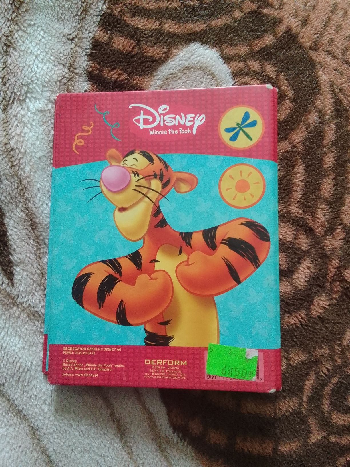 Segregator Kubuś Puchatek Disney