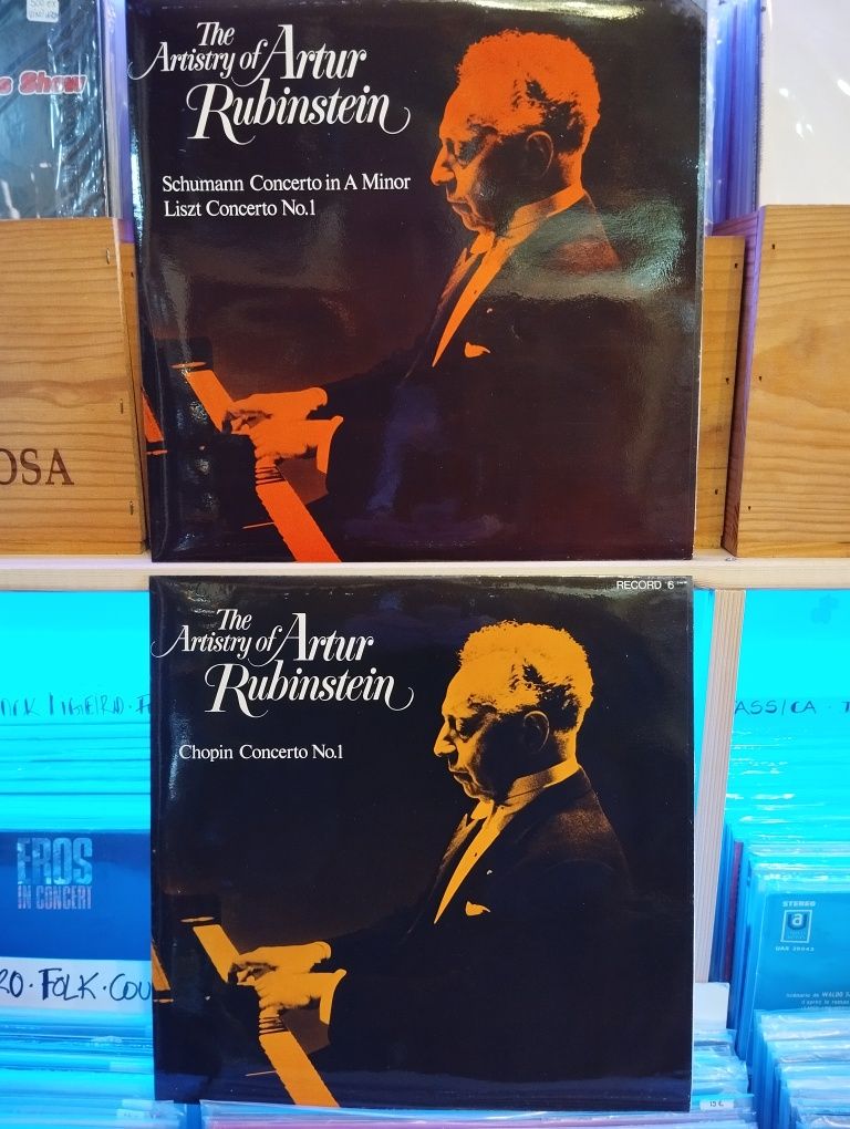 Caixa c/ 6 discos vinil - The Artist Of Artur Rubinstein