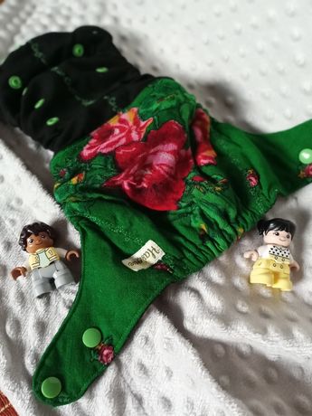 Otulacz wełniany hasiowe mos z chustą wełnianą tkanina